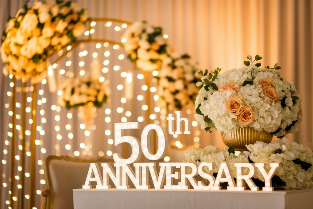 Texte félicitations 50 ans de mariage noces d&rsquo;or : 65 citations inspirantes parfaites