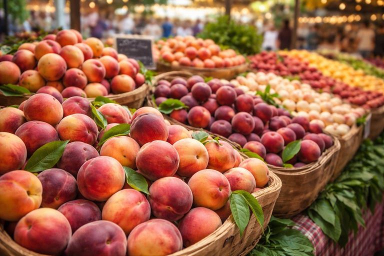 Pêches Fruits : Variétés et Saison de Dégustation