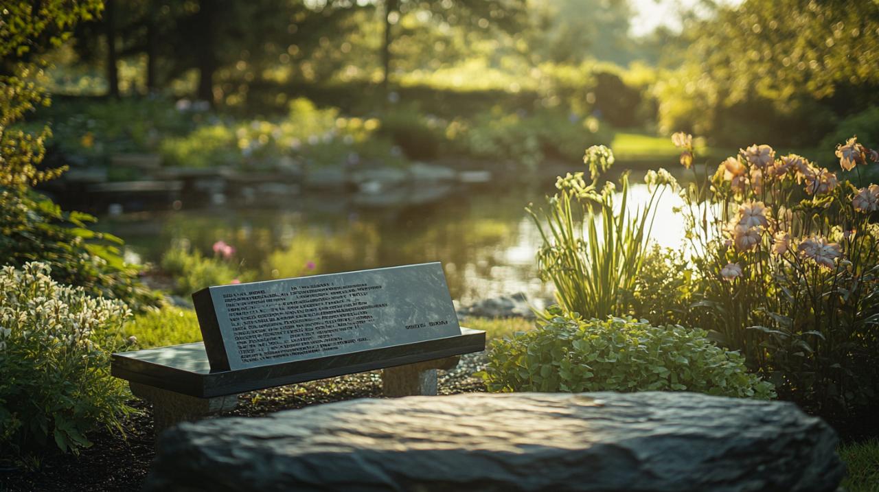 Comment choisir une plaque funéraire en plexiglas personnalisée pour honorer un être cher